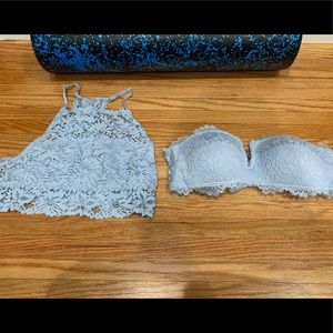 “Baby It’s Gotta Be Blue” Bra Bundle by Aerie!